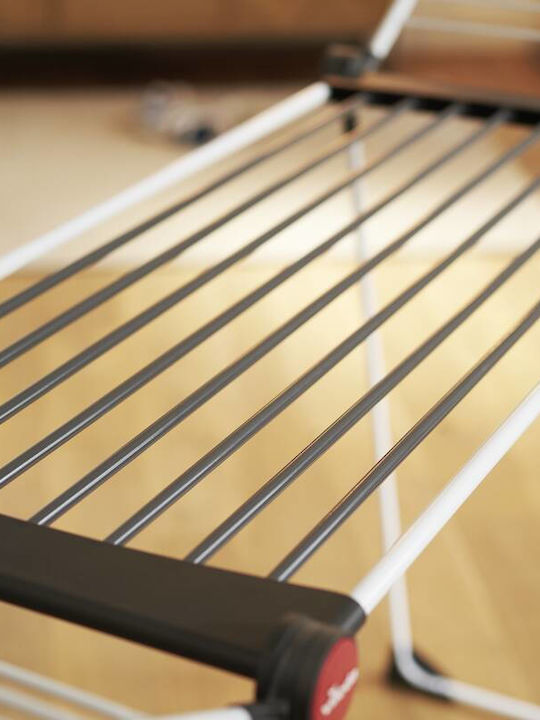 Vileda Soft Care Soft Care Uscătoare Rufe Pliere De Pardoseală Din Aluminiu Cu Lungimea Suportului De Uscare A Hainelor 21m