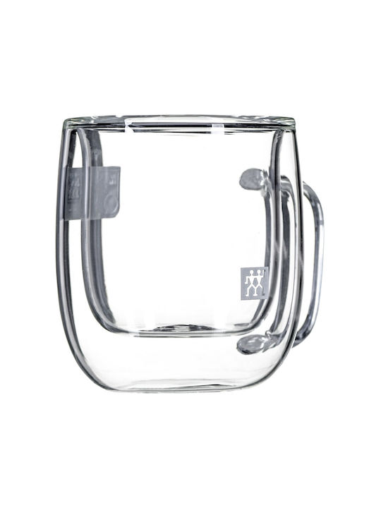 Zwilling J.A. Henckels Mug Ceramic Transparent 80ml 2pcs