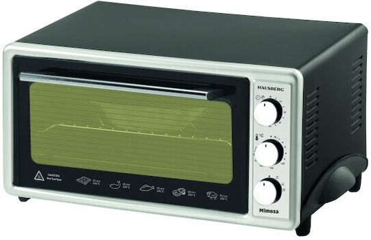 Hausberg HB-8015 Turbo Fan Electric Countertop Oven 48lt No Burners Hot Air