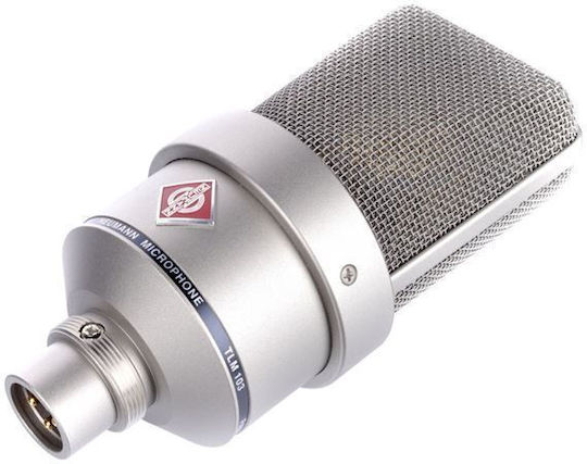Neumann TLM 103 Studio Set Condenser Microphone XLR Shock Mounted for Vocals in Silver Color