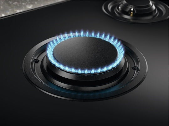 Electrolux Εστία Υγραερίου & Ρεύματος Αυτόνομη με Λειτουργία Κλειδώματος 59x52εκ.
