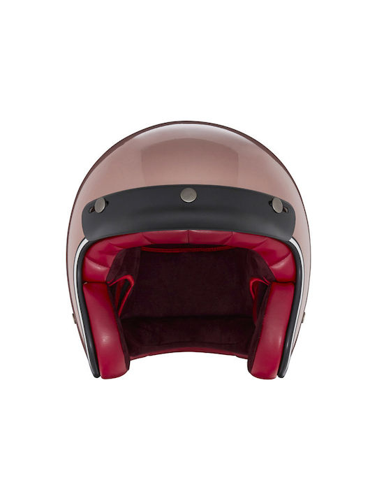 Nox Jet Helmet ECE 22.06 1050gr Ροζ Χρυσό