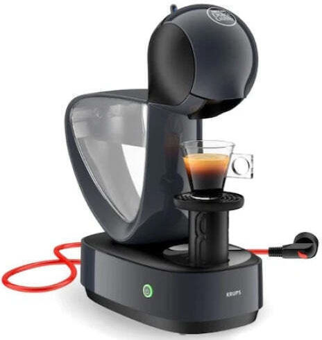 Krups Infinissima Кафемашина за капсули Dolce Gusto Налягане 15бар Сив