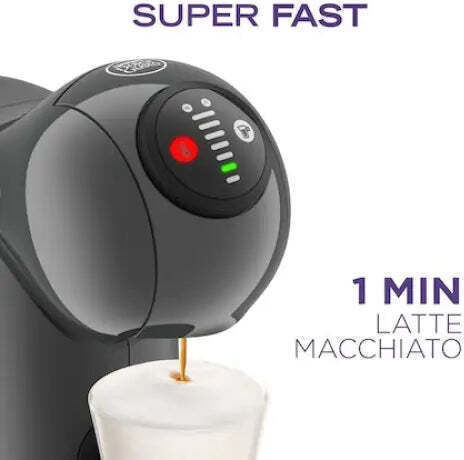 Krups Genio S Pod Coffee Machine Dolce Gusto Pressure 15bar Gray