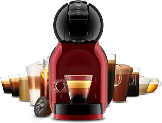 Krups Mini Me Pod Coffee Machine Dolce Gusto Pressure 15bar Red