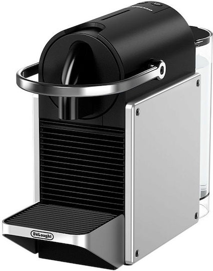 De'Longhi Pixie Pod Coffee Machine Nespresso Pressure 19bar Silver