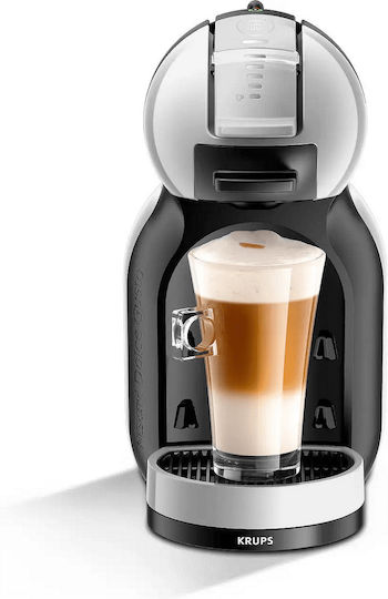 Krups Mini Me Pod Coffee Machine Dolce Gusto Pressure 15bar Gray