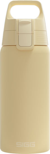 Sigg Παγούρι Θερμομονωτικό Ανοξείδωτο 0,5lt Opti Yellow Shield Therm One
