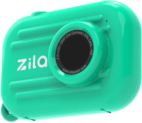 Zila Kidywolf Kompaktkamera 8MP Optischer Zoom 4x Grün