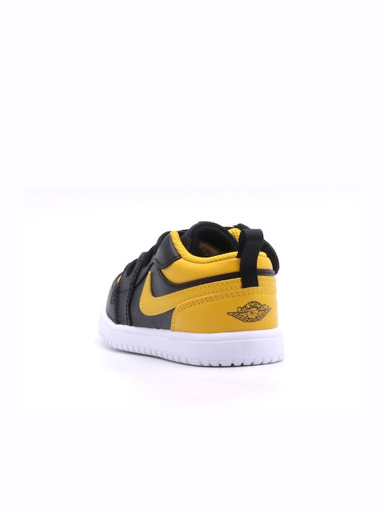 Air  1 Παιδικά Sneakers με Σκρατς Μαύρα