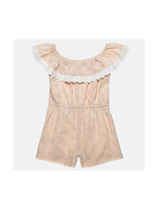 Alouette Kids One-piece Fabric Shorts/Bermuda Beige