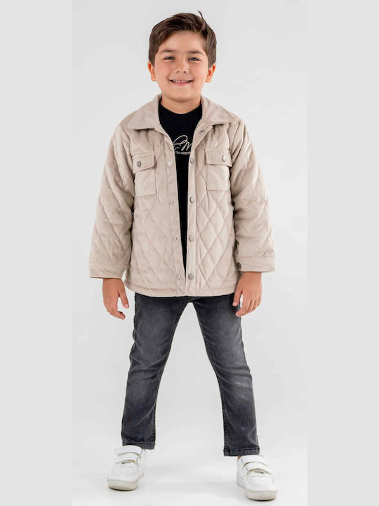 Trendy Shop Set de haine pentru copii cu pantaloni și haină deasupra Magazin online de iarnă 3buc