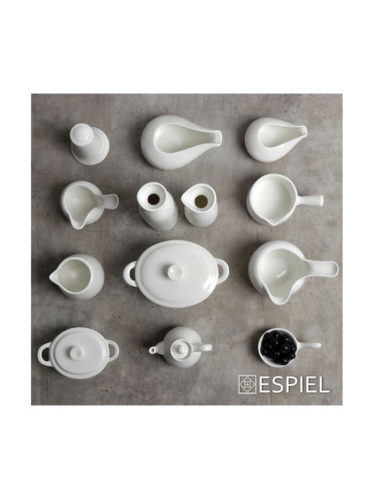 Espiel Θήκη για Οδοντογλυφίδες 6.5x6.5x7.2εκ. 12τμχ Μπεζ