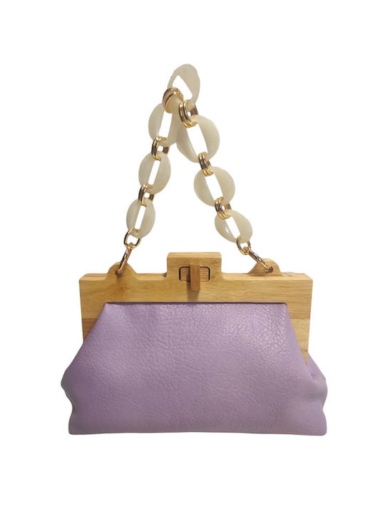 Vintage Chic Women's Bag Shoulder Purple