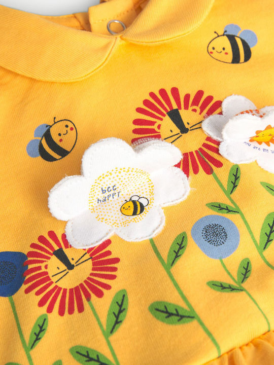 Kinderkleid Kurzärmelig Sunflower