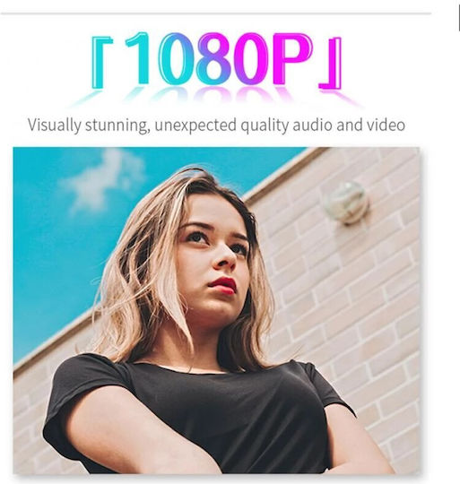 Andowl Q-SD2 32GB Cameră de Acțiune Full HD (1080p) cu Ecran 1.5" Roșie
