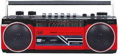 Trevi Portable Radio-CD Player Equipped with USB Red