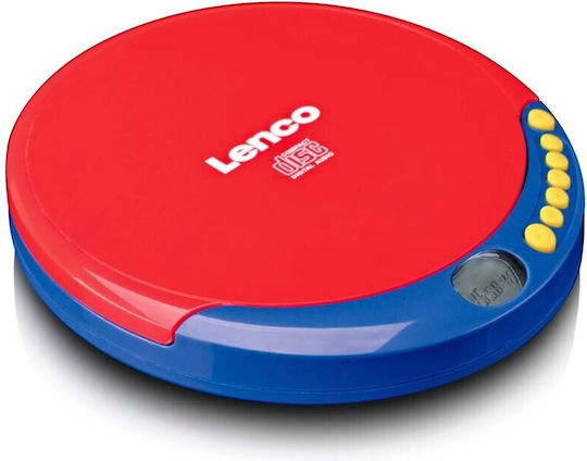 Lenco CD-021KIDS Φορητό Ηχοσύστημα με CD Κόκκινο