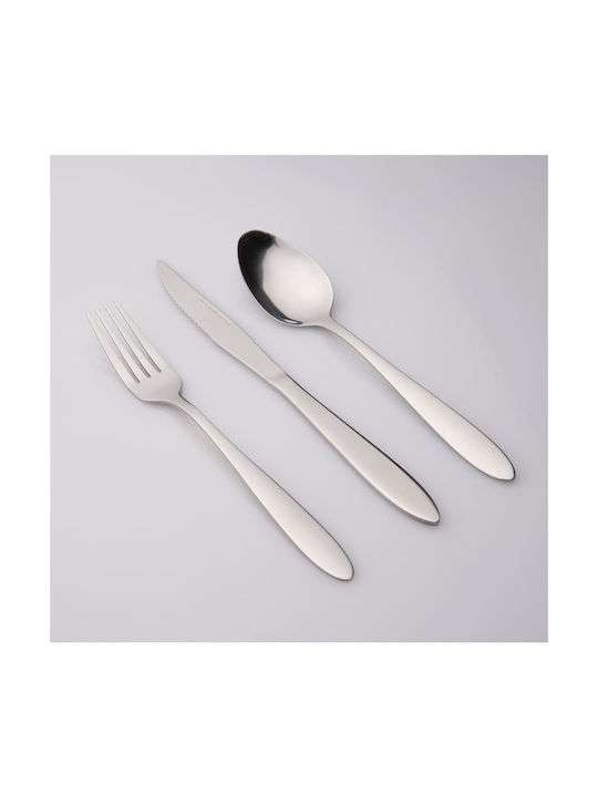 Dinox Bilbao Cutlery set Silver 24pcs DX-