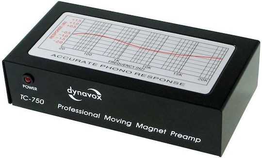 Dynavox TC-750 Phono Preamp Silver