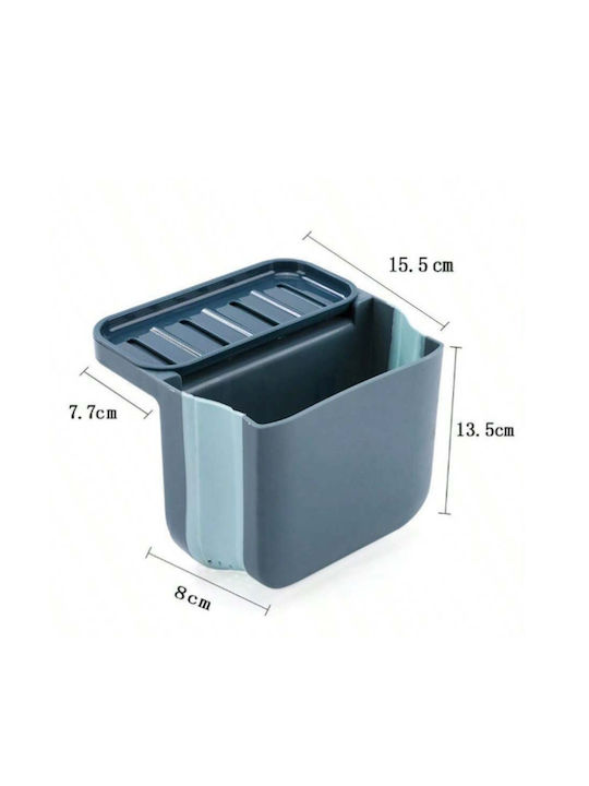 Blue Kitchen Sink Organizer 15.5x13.5cm