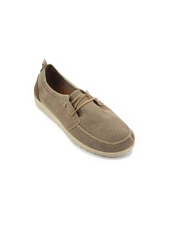 Fshoes Men's Casual Shoes Brown