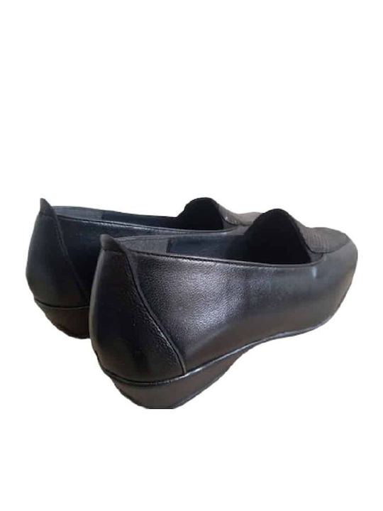 Mocasini dama în culoarea Negru