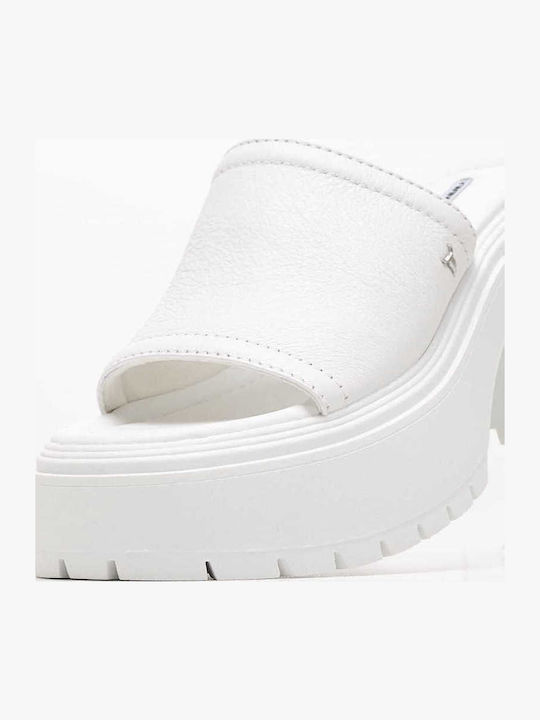 Windsor Smith Confessions Leather Women's Sandals White