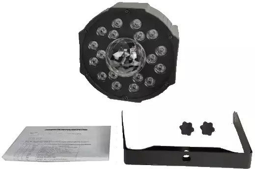 KAL Electronics Движеща се светлина LED ПАР DMX RGB