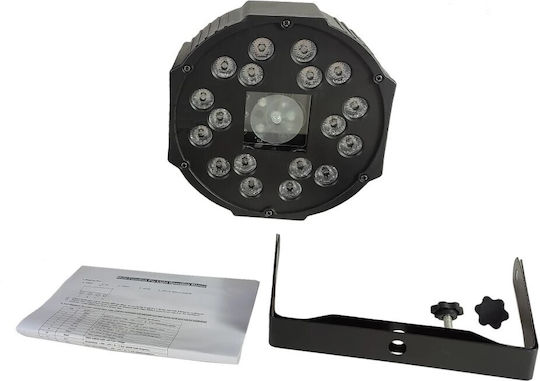 KAL Electronics Лазерен LED ПАР DMX RGB / Червено / Зелен