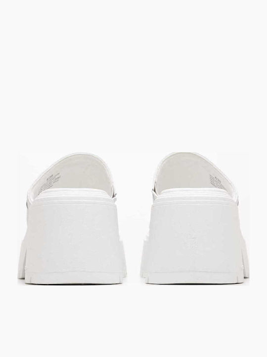 Confessions Leather White Women's Sandals