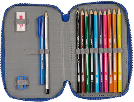 F.C. Barcelona Blue Pencil Case