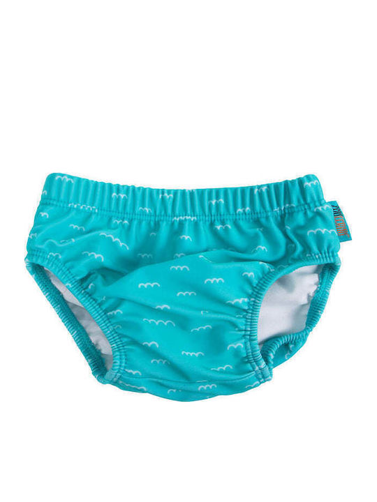 Zoocchini Kinder Badeanzug Schwimmwindel Hellblau
