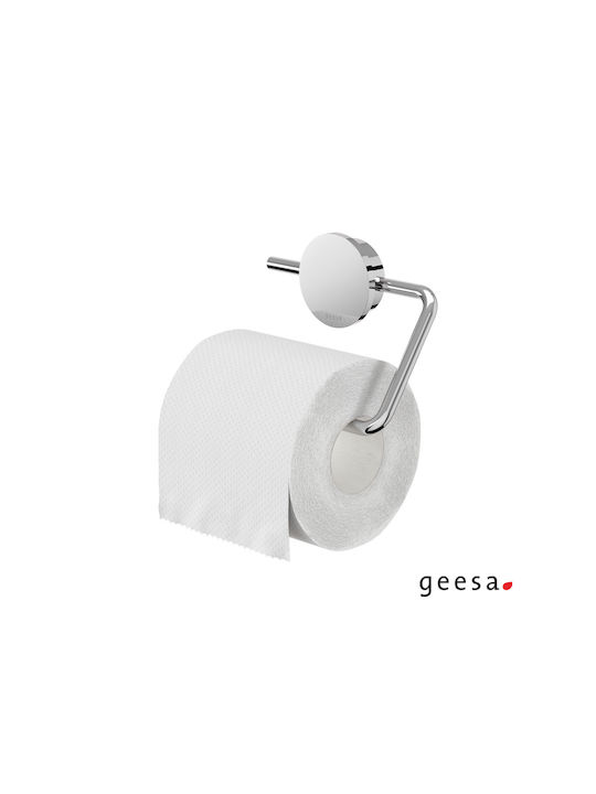 Geesa Wandmontiert Papierhalter Silber