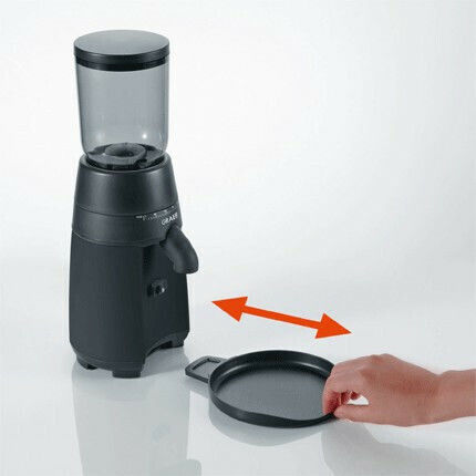 Graef CM 702 Electric Coffee Grinder 128W for 250gr Beans and 24 Grind Levels Black