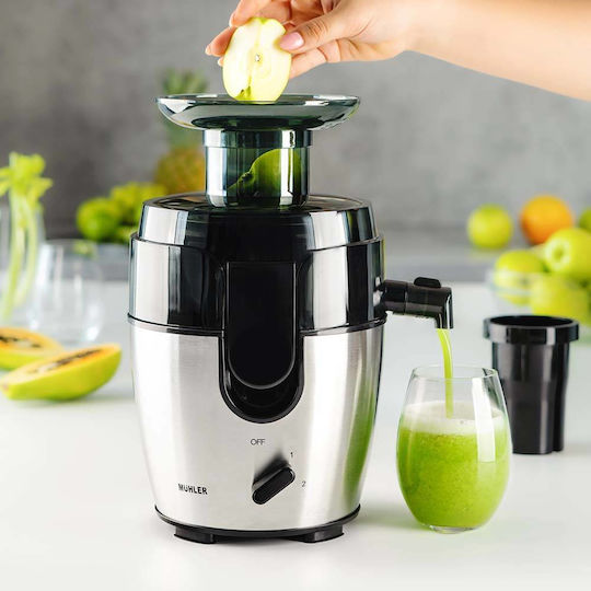 Muhler Αποχυμωτής 600W Inox Ασημί