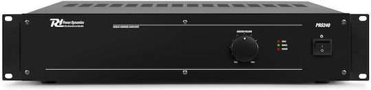 Power Dynamics PRS240 Προενισχυτής Εγκαταστάσεων Μονοκάναλος 240W/8Ω με 1 Ζώνη 240W/100V 100VS593