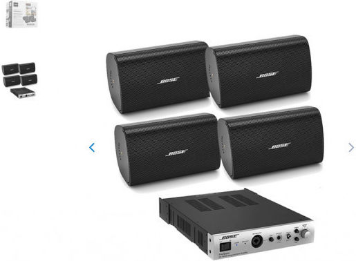 Bose Audiopack Pro S4 Τελικός Ενισχυτής Εγκαταστάσεων S4B