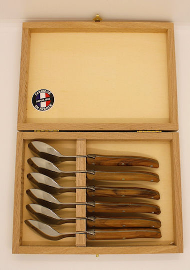 Claude Dozorme Spoon Set Desert / Ice Cream Metallic Brown 6pcs