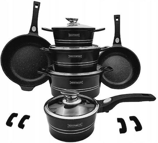 Royalty Line Kochgeschirr-Set Black 14Stück