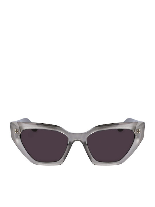 Karl Lagerfeld Women's Sunglasses with Gray Plastic Frame and Gray Lens KL6145S-020
