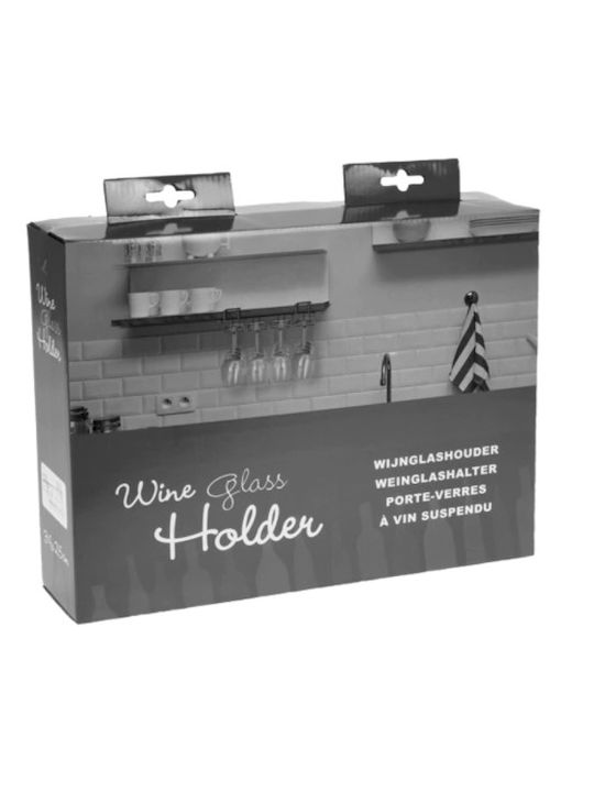 BigBuy Pahare de Vin pentru Nuntă din Metal Gri 1buc