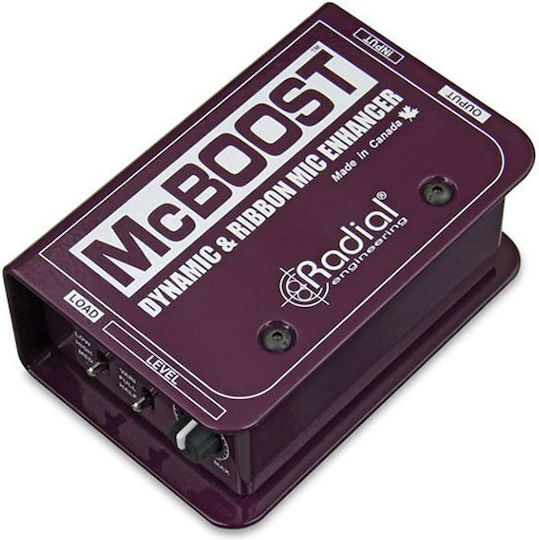 Radial McBoost Microphone Preamplifier Mono / 1 XLR Input