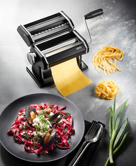 Gefu Pasta Perfetta Μηχανή Φύλλου/Ζυμαρικών Χειροκίνητη 89426 Μαύρη