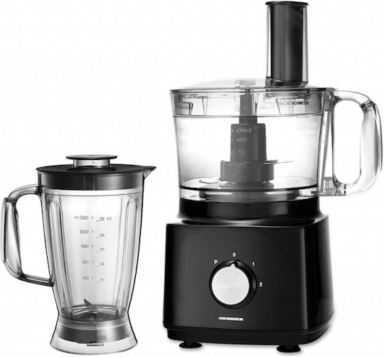 Heinner Procesor alimentar multifuncțional 750W cu vas 1.2lt Negru