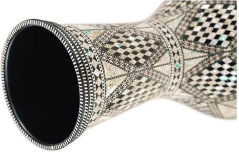Meinl Artisan Edition Doumbek Египетски Тюмбек Бяла перла / Мозайка Роял