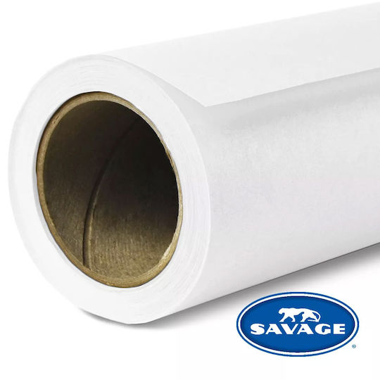Savage 01-1253 Photography Backdrop Paper 135x1100cm Super White