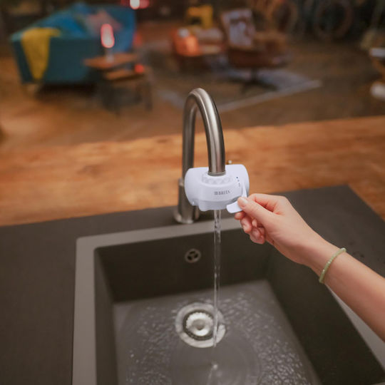 Brita On Tap V Faucet Water Filter Activated Carbon / Hollow Fiber Membranes 1 μm