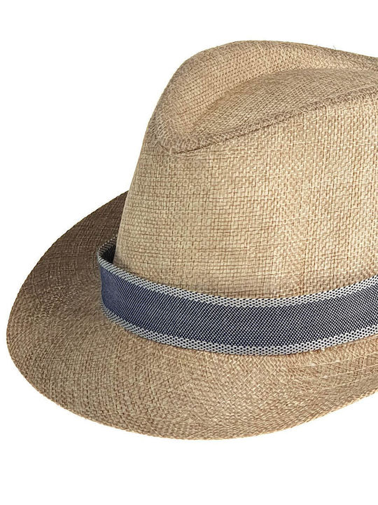Designer's Cat Kids' Hat Fedora Beige