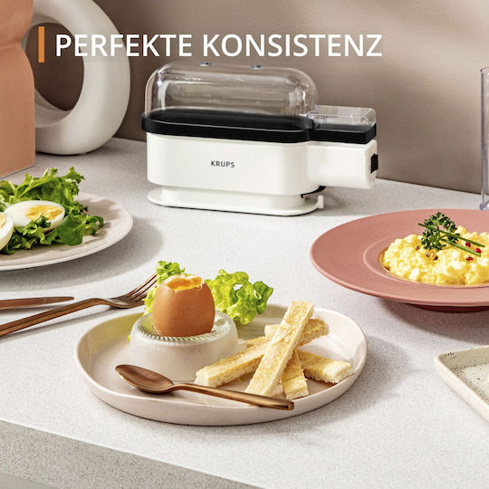 Krups Ovomat Trio Egg Cooker 3 Positions White